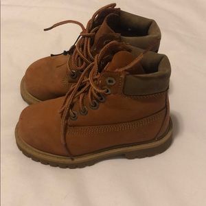 Unisex timberland for toddlers 8.5